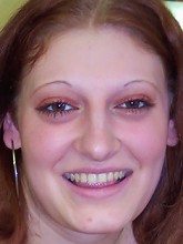 Hefty, breasty, brunette gets jizzed!